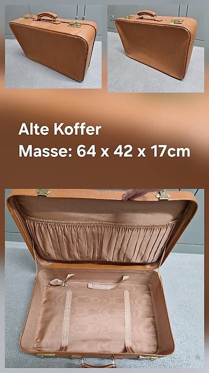 Valises de voyage: Koffer alt – D'occasion à Rüti ZH par Jebe79