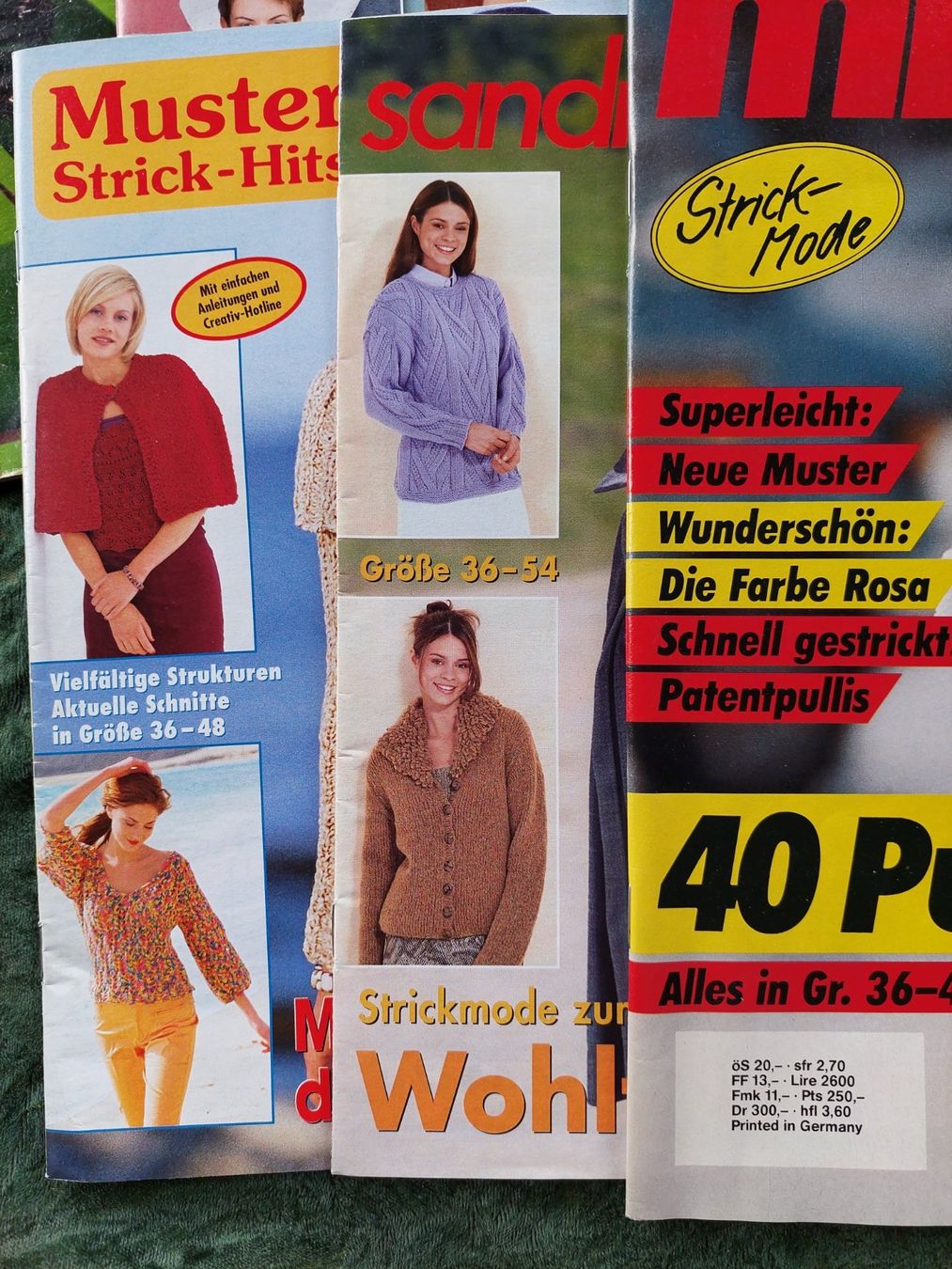Zeitschriften & Magazine: 11 STK STRICKHEFTE ( CA 1980 ) – Gebraucht aus Huttwil von Kunterbuntli 5