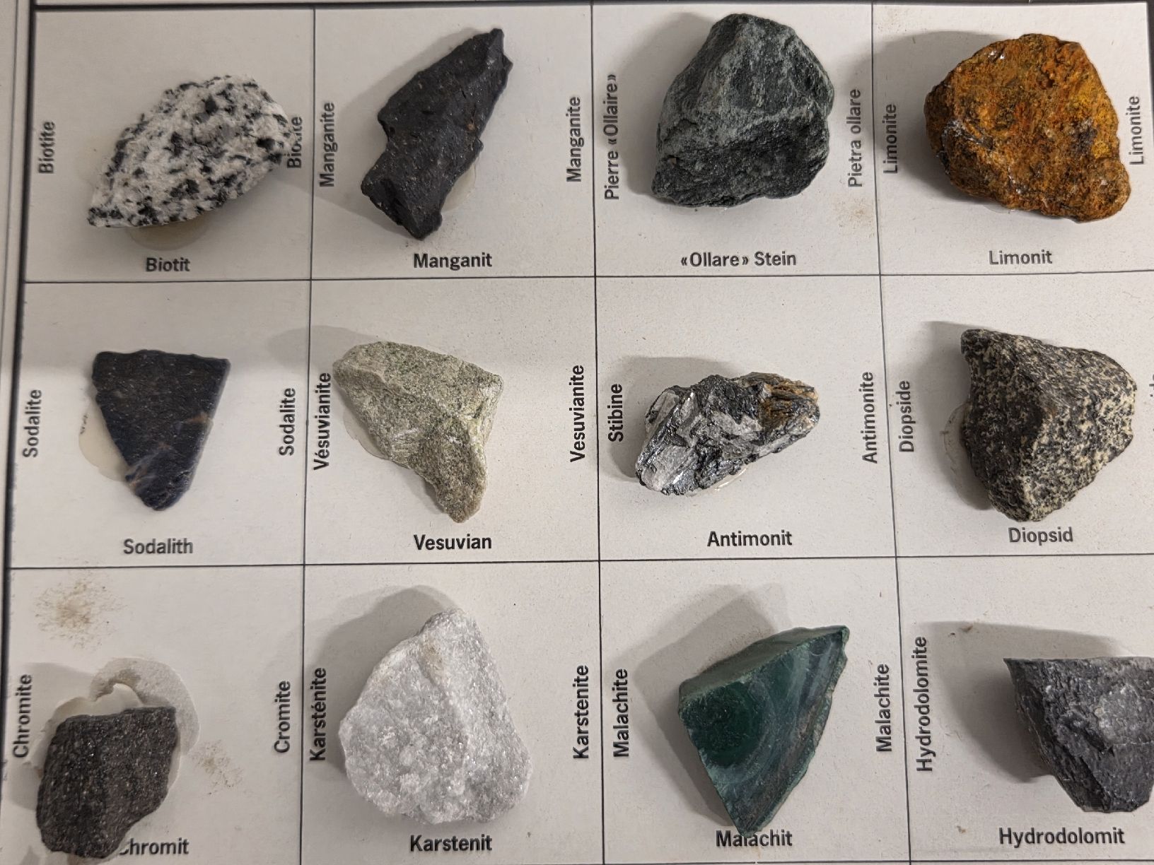 Minerali & Pietre curative: Mineralien Sammlung  – Usato da Dietikon venduto da Allegra34 4