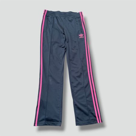 Adidas grey y2k Firebird track pants vintage damen hose 36