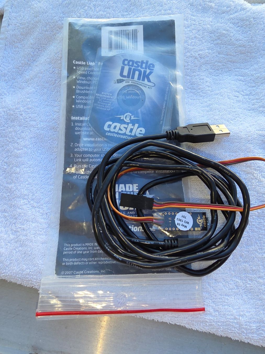 RC Modellbau: Castle Link USB Programming Kit – Gebraucht aus St.Gallen von Fresh10 1