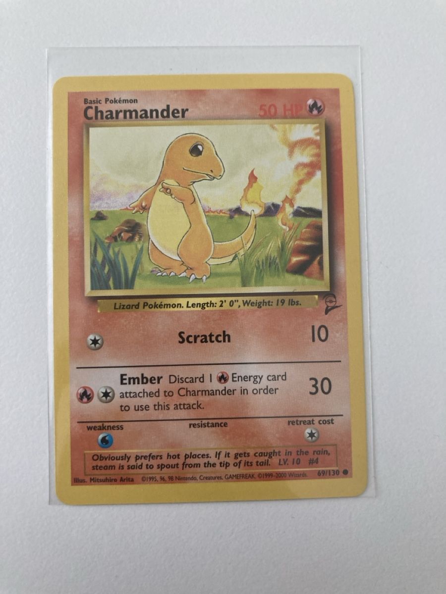 Pokémon Carte collezionabili: Charmander 69/130 - Base Set 2 EN – Nuovo (secondo la descrizione) da Wohlen AG venduto da Liridon22