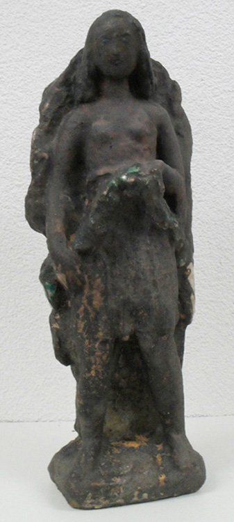 Sculture & Statue: LAEUGER Max Prof.. Terrakotta SKULPTUR – Usato da Basel venduto da basilisk04