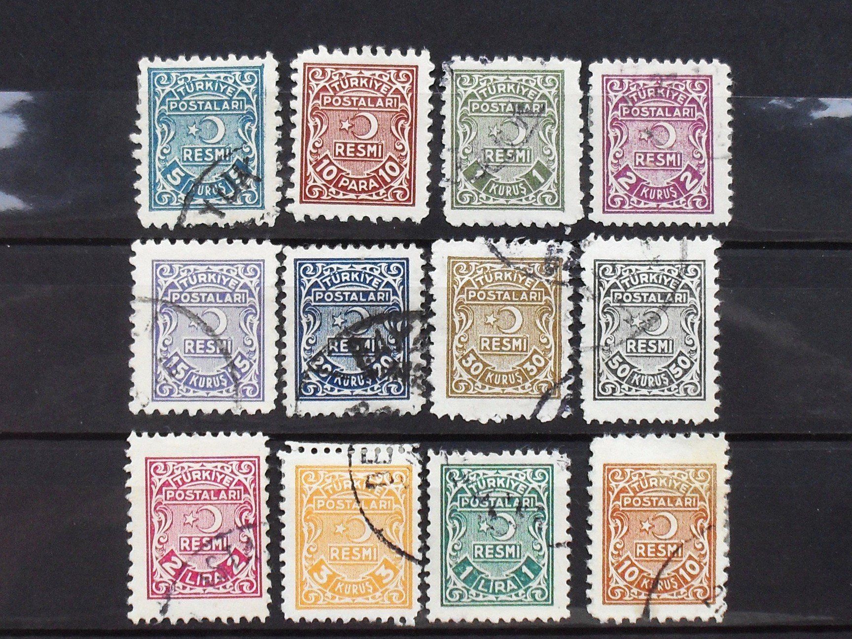 Tutti i francobolli: Türkei - Werte 1947 !!! – Usato da zuerich venduto da Ocean99