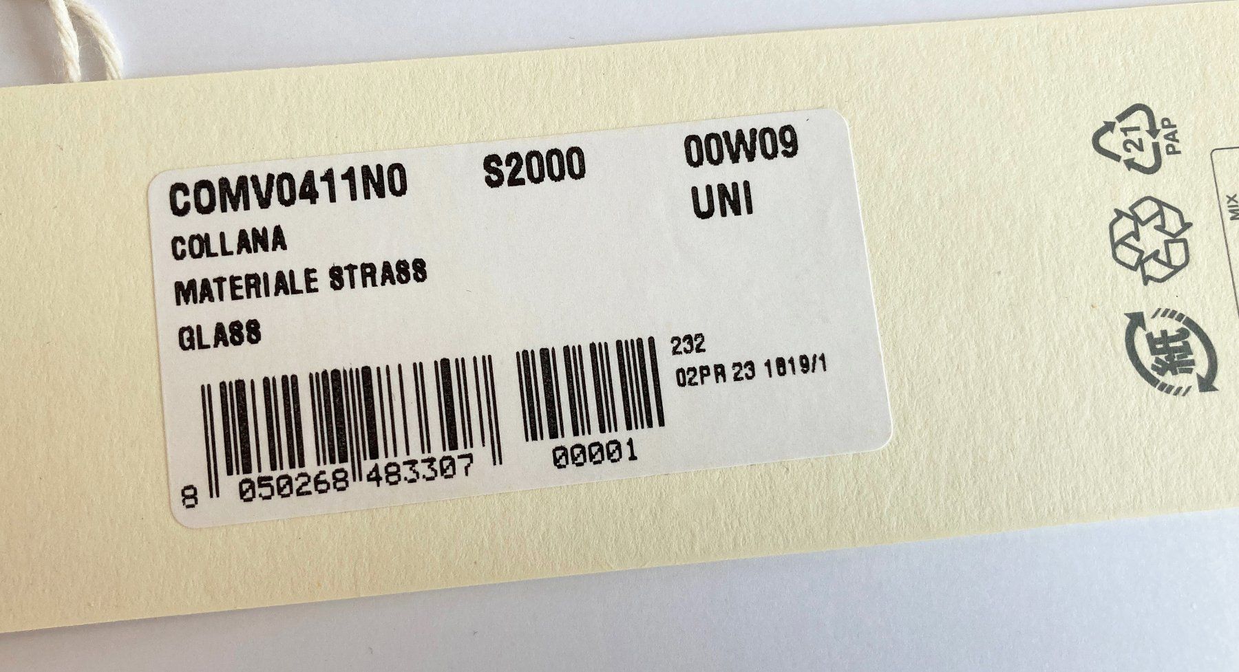Marni Catenine: Marni Glaskristall Halskette, NP631 – Usato da Zürich venduto da suza44 3