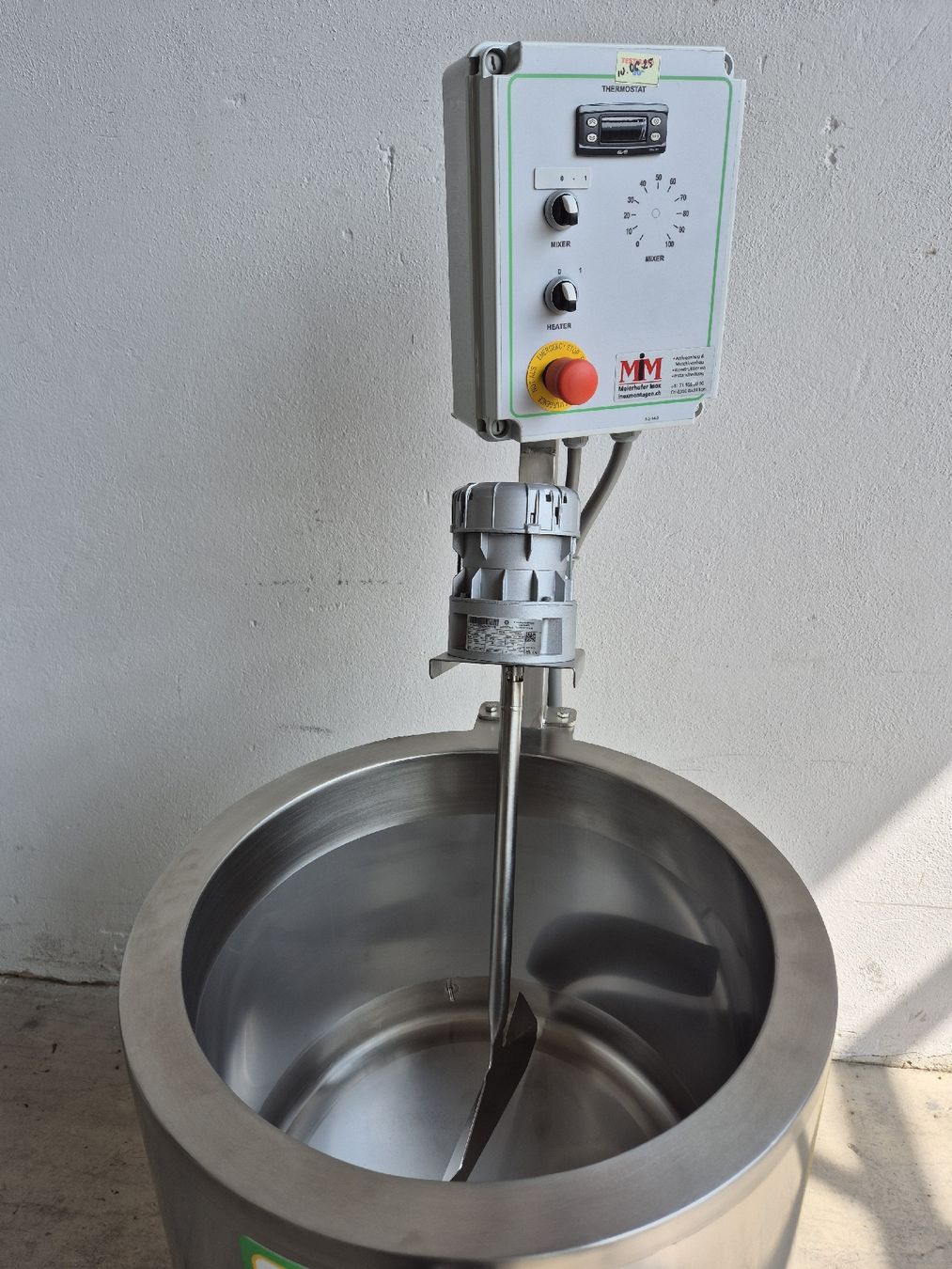 Cibi & Specialità: Plevnik Pasteur / Käsekessi 50 Liter – Nuovo (secondo la descrizione) da Eschlikon TG venduto da Meierhofer-Inox 1
