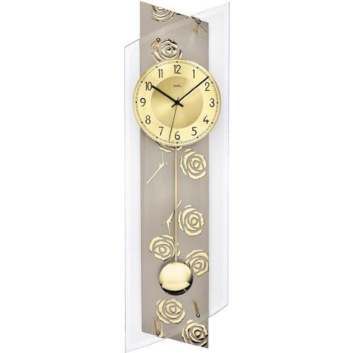 Horloge Décorative Sixties Vintage En Bois - Horloge - Pendule
