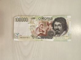 Banknote 100'000 Lire