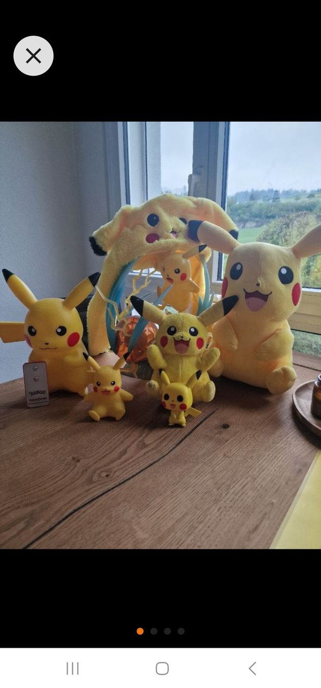 Pokémon Giocattoli: Pikachu-Set Pokemon – Usato da Horgen venduto da Happi76