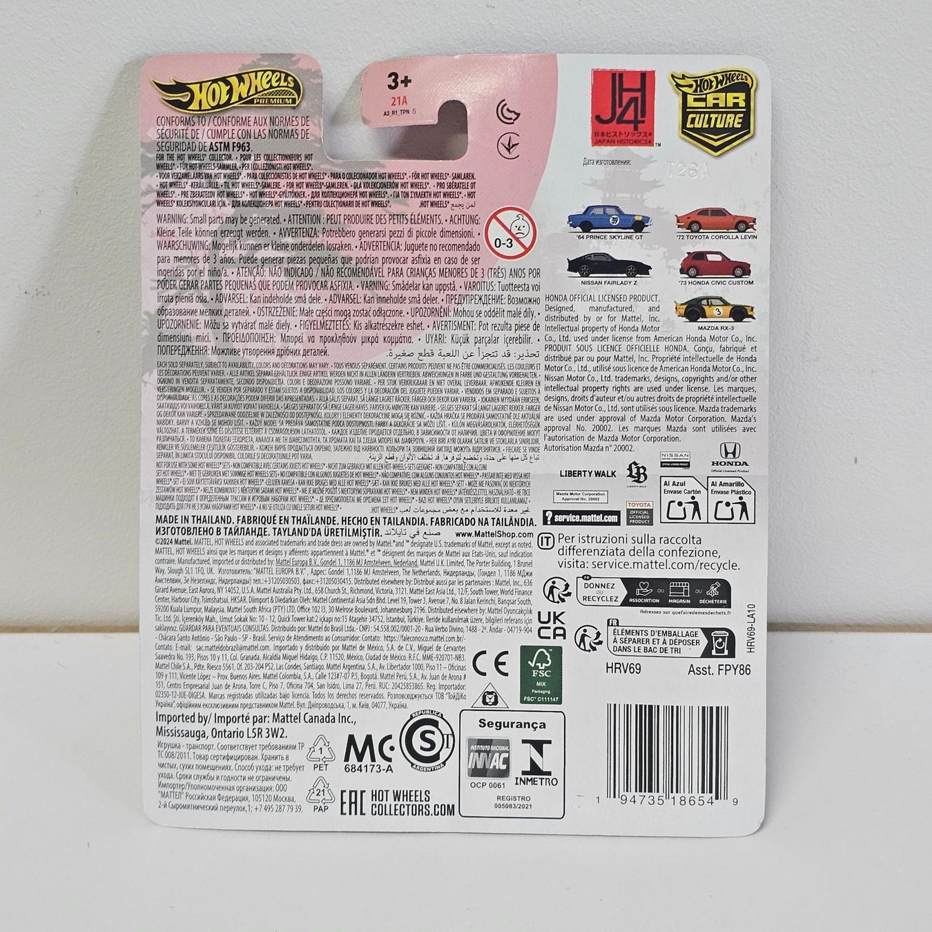 Hot Wheels Modellini d'auto: Hot Wheels Premium Toyota Corolla Levin – Usato da rolle venduto da Noma-collectible 1