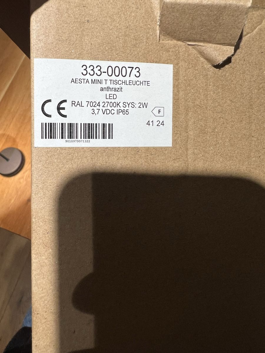 Lampade: Molto Luce Aesta Mini T Tischleuchte – Nuovo e nell'imballaggio originale da Stalden VS venduto da Sandro_Regotz 4