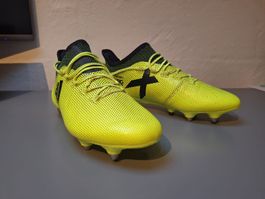 Adidas X 17.1 SG Gelb / Grösse 42 / Stollenschuh