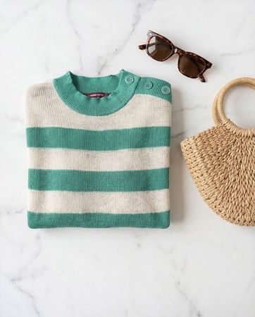 Comptoir des cotonniers pull en lin 100% taille S/M
