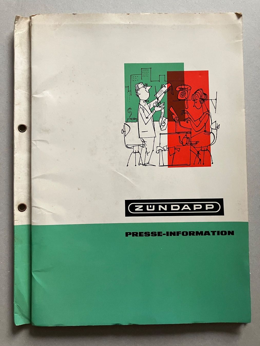 Zündapp Strasse: Zündapp 1982 - Originalprospekt & Pressedoku. – Gebraucht aus Malans GR von Chueche427 6