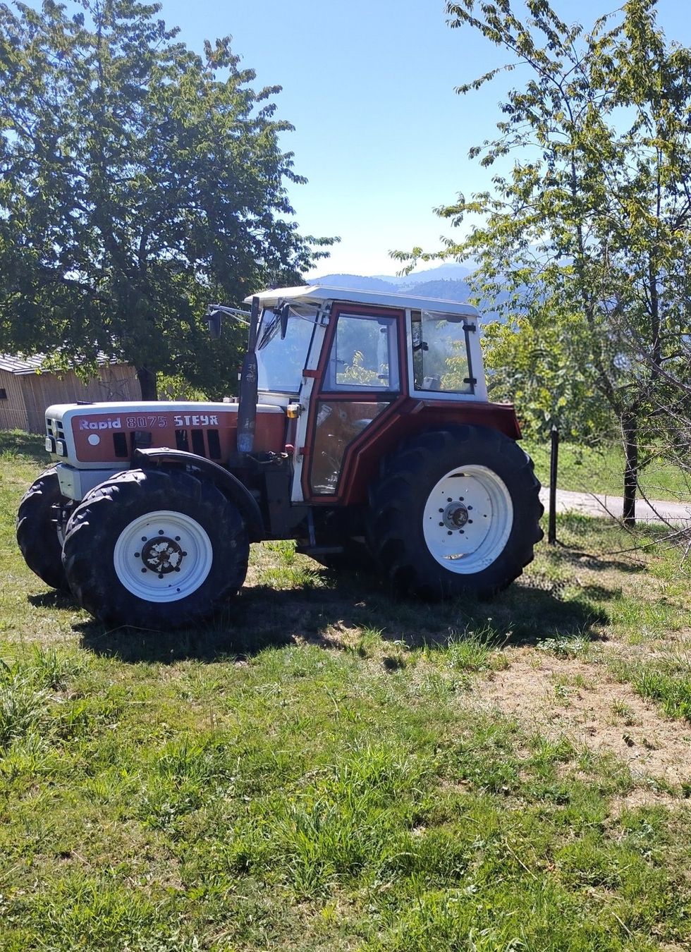 Steyr Trattori: Steyr 8075 Allrad – Usato da Herisau venduto da kobiza