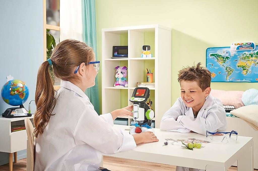 Vtech Giocattoli: VTech Interaktives Video-Mikroskop Bildschirm, Objektträger – Nuovo (secondo la descrizione) da Kreuzlingen venduto da Best-Deal-Oase 6