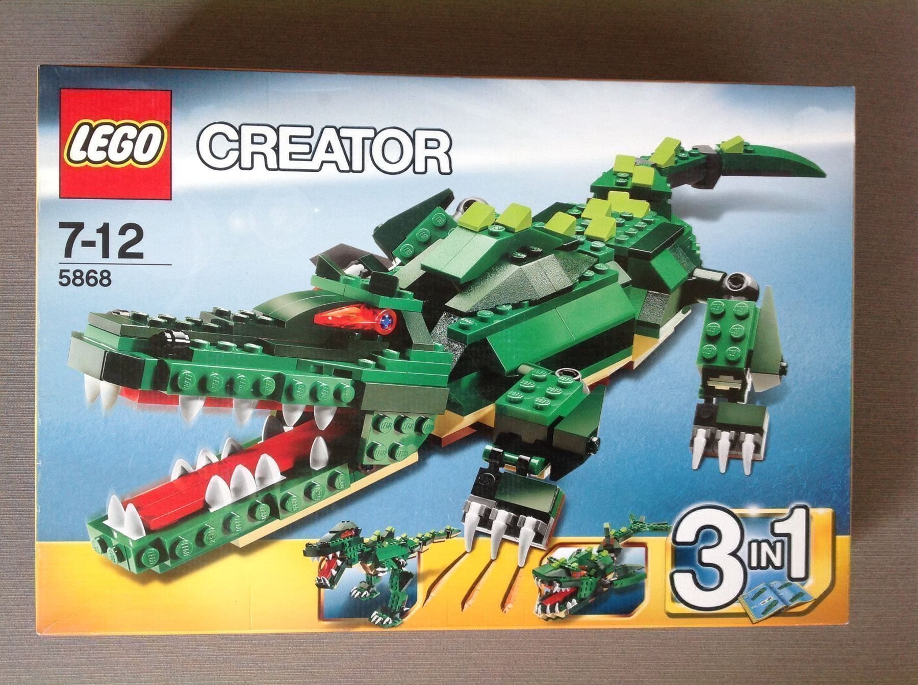 Lego Statuette: LEGO KROKODIL 5868 – Nuovo e nell'imballaggio originale da Zürich venduto da Schnexi