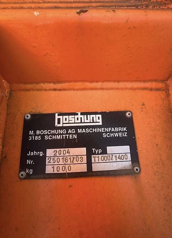 Sgombero neve: Boschung Schneefräse – Usato da Eschen venduto da Forsttech-Eschen 4