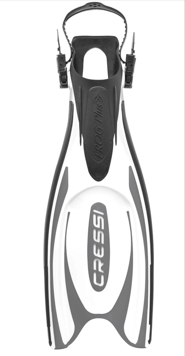 Cressi Flossen, Masken & Schnorchel: Tauchflosse weiss Gr. M/L – Neu und originalverpackt aus Pfäffikon ZH von Deko-Stopp 1
