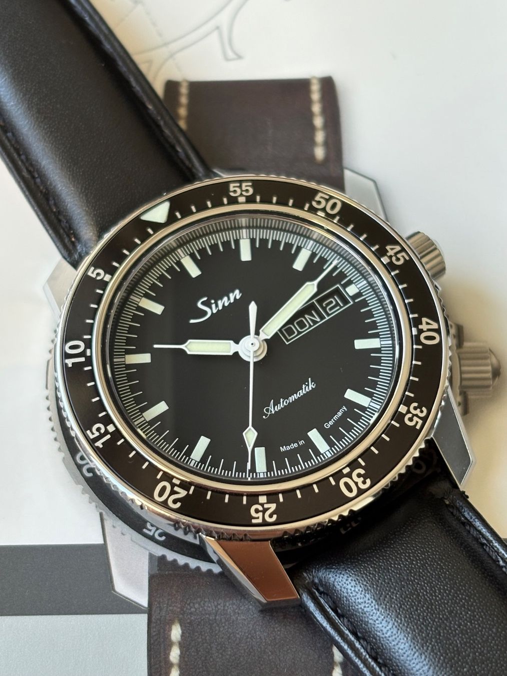 Sinn Orologi: SINN 104 St Sa Automatic Fullset – Usato da Birsfelden venduto da Mynos