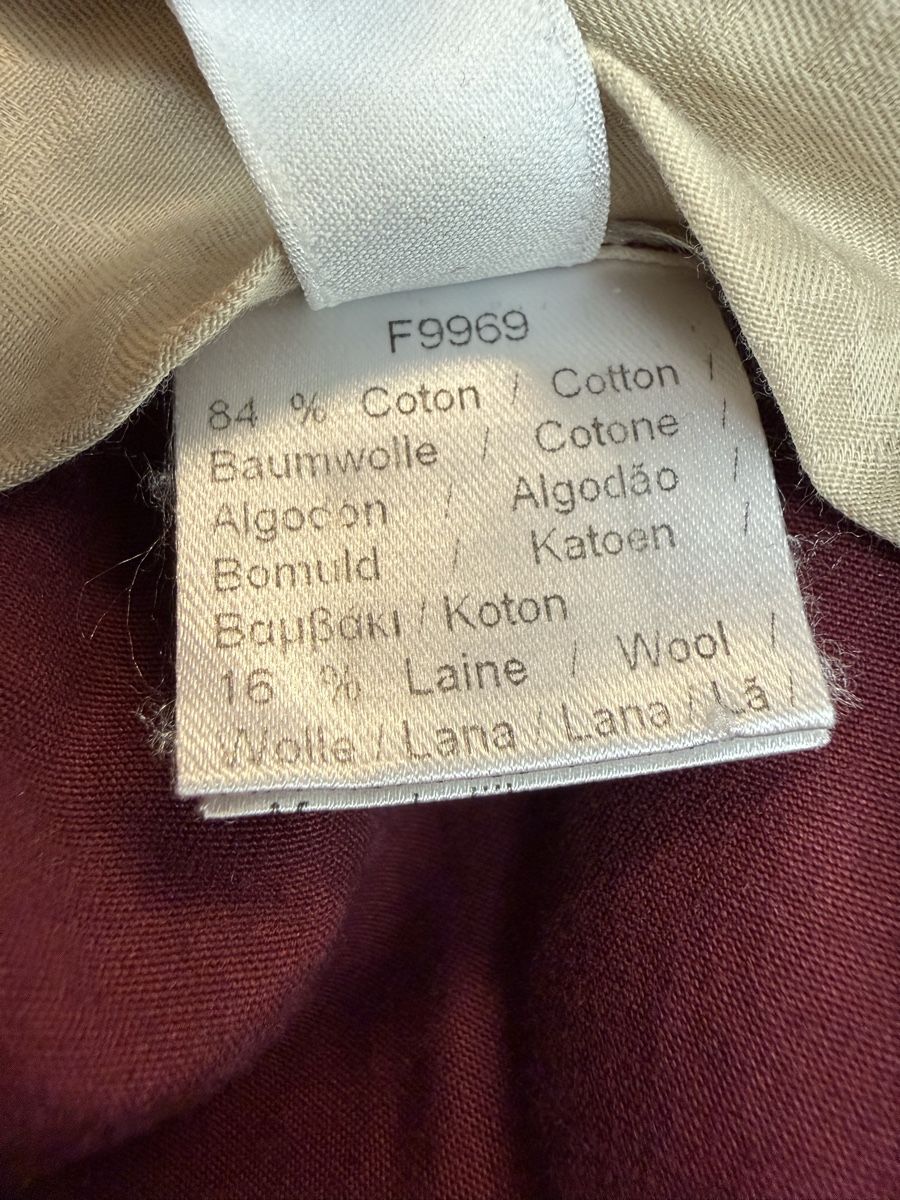 Lacoste Pantaloni: Lacoste Hose weinrot – Nuovo (secondo la descrizione) da Tamins venduto da Minisim 2