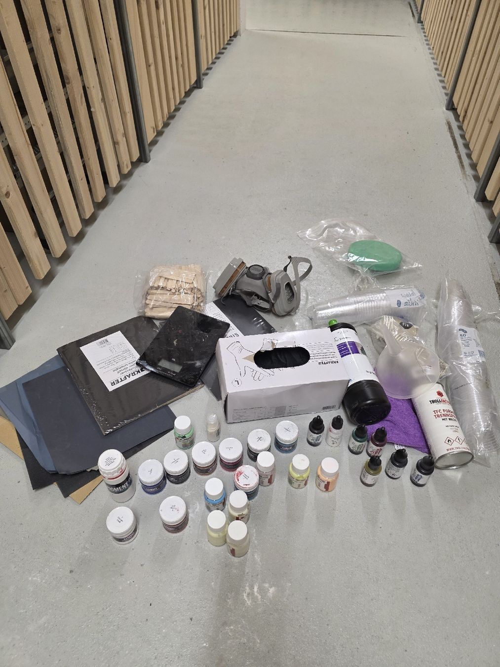 Kit bricolage: Epoxidharz Zubehör Starterset – Usato da Glis venduto da LetztePreis