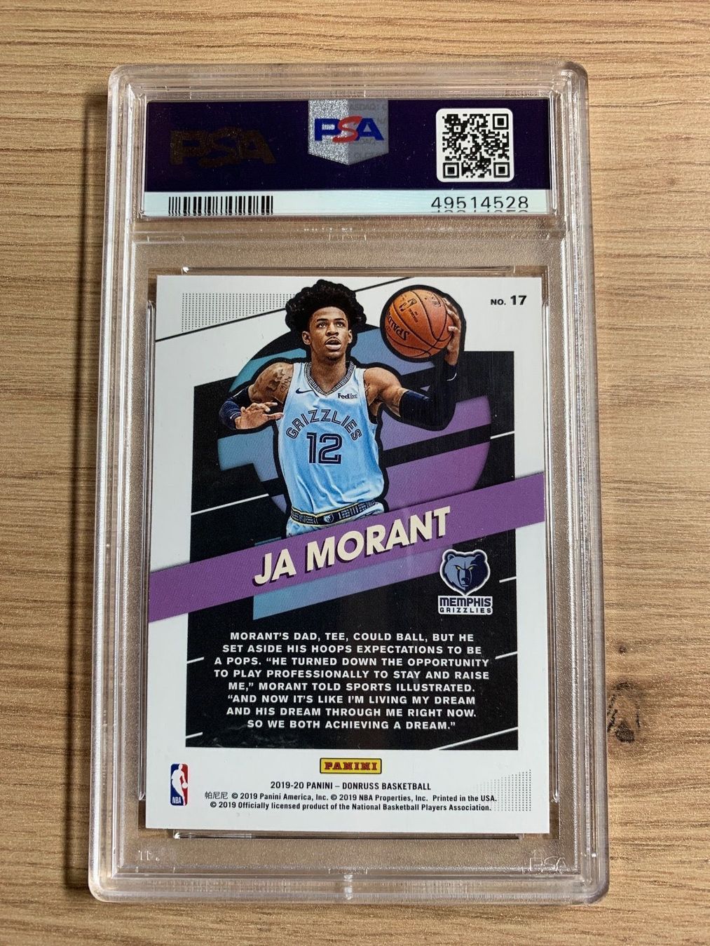 Cartoline: NBA Ja Morant PSA 9 Great X-Pectations 🔥 – Usato da Netstal venduto da Clutch79Cardz 1