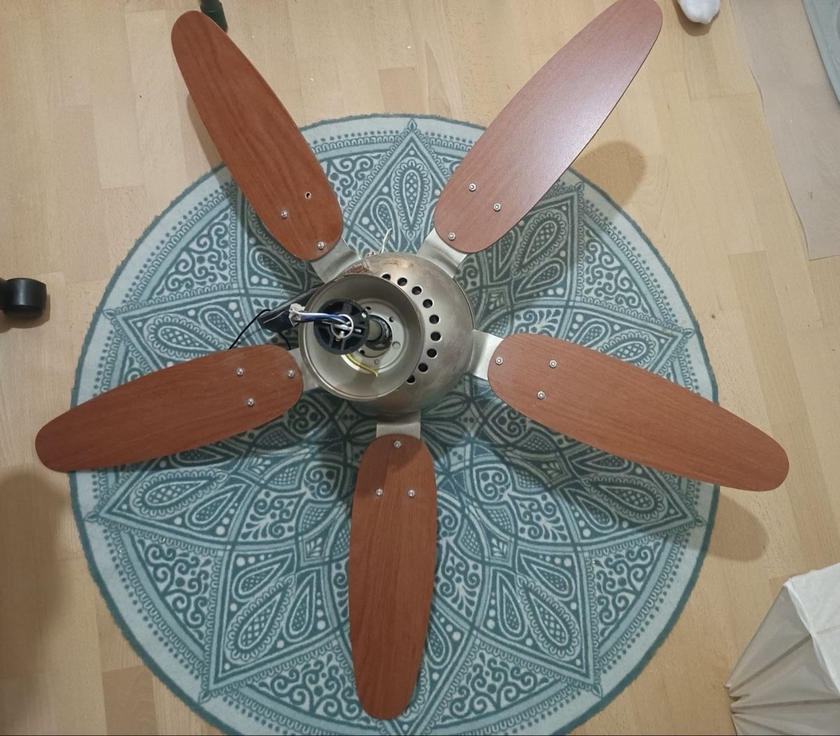 Lampade: Deckventilator mit Licht – Nuovo (secondo la descrizione) da Goldach venduto da natcris 1