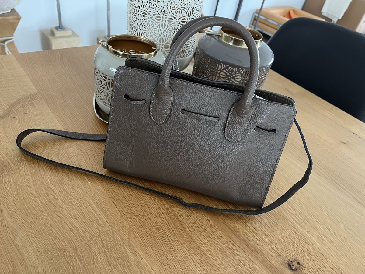 Taschen für Damen: Leder Handtasche – Gebraucht aus Döttingen von Steinklopferin 1