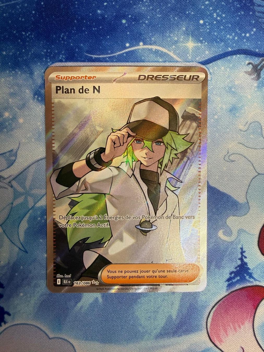 Pokémon Carte collezionabili: Plan de N FA - BLK 163 FR – Nuovo (secondo la descrizione) da Courgenay venduto da ScamBoxOff