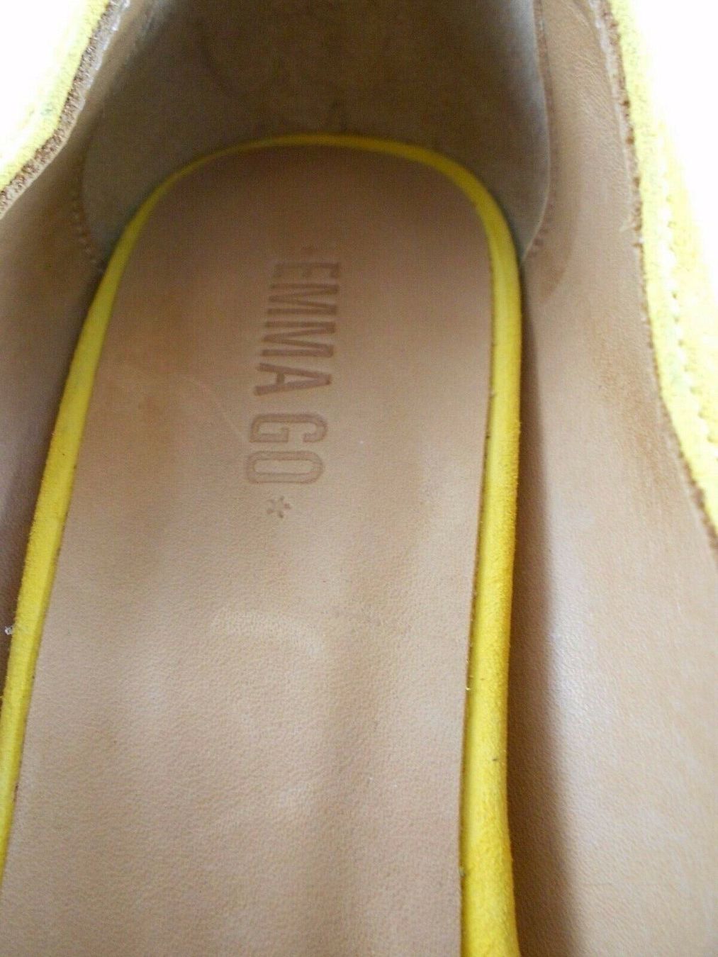 Damenschuhe: Emma Go peep toe pumps gelb Gr. 39 – Neu (gemäss Beschreibung) aus Brütten von Style-Snob 8
