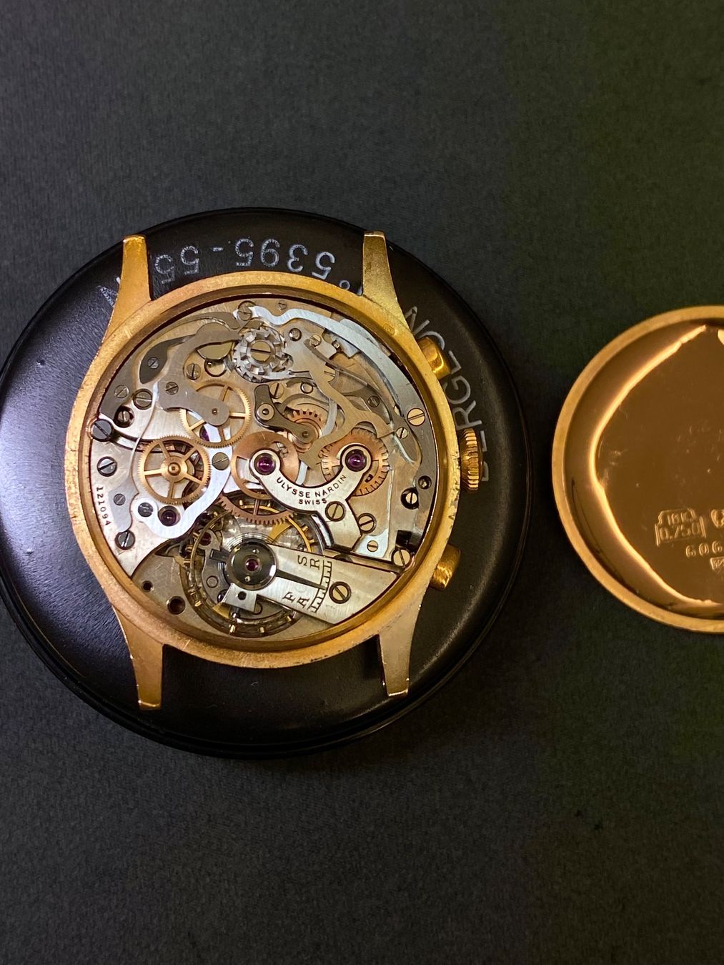 Ulysse Nardin Orologi: Ulysse Nardin Chronograph 18Kt. Rotgold – Usato da Zumikon venduto da Zeitschrauber 2