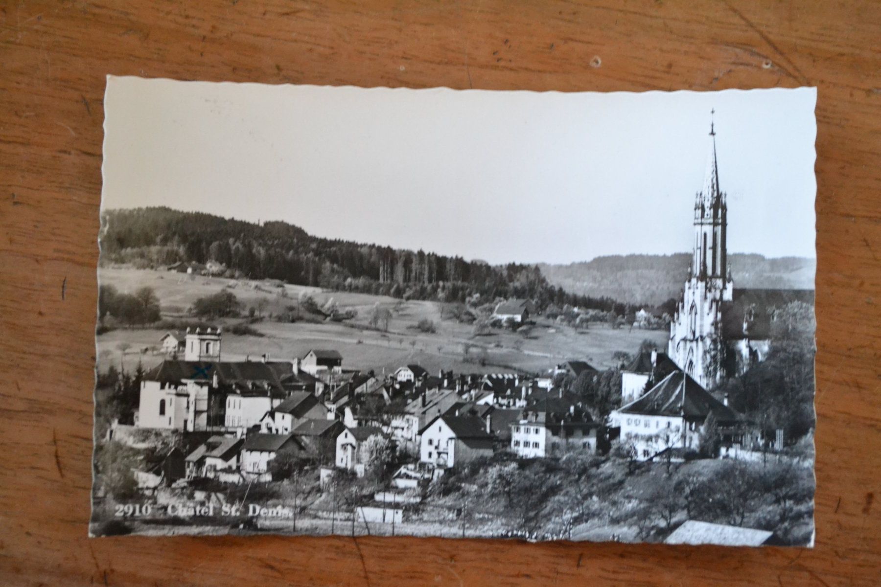 Cartoline postali: AK Chatel St. Denis – Usato da Beinwil am See venduto da kajak55