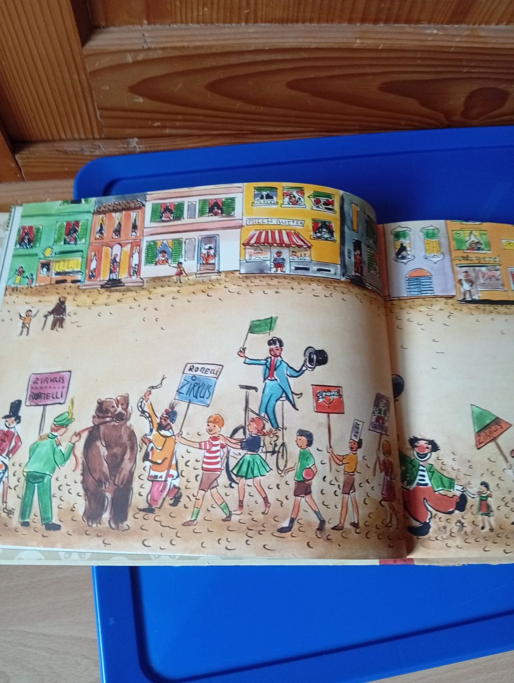 Libri: antikes Kinderbuch 1957  Andis Zirkus ab 4.-- – Usato da Killwangen venduto da Freds7 4