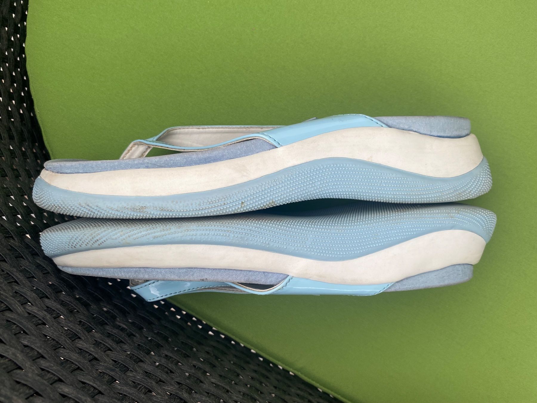 Navyboot Damenschuhe: SUMMERTIME - stilvolle/edle NAVYBOOT Flip-Flops, blau, 39 – Gebraucht aus Winkel von ferrari2022 5