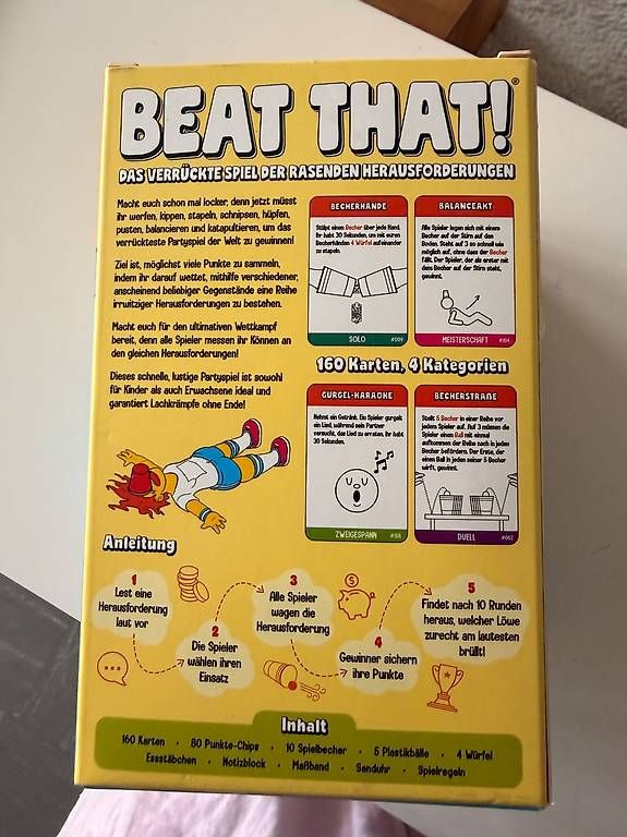 Jeux: Beat That Gesellschaftsspiele NEU – D'occasion à Zürich par leo_zx2x 3