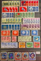 Timbres suisses 1970 UPU Oiseaux