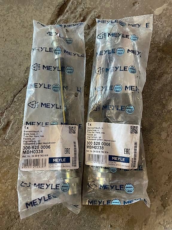 Tutti pezzi di ricambio auto: 2x MEYLE BREMSSCHLAUCH HINTEN für BMW E81 E87 E90-E92 E84 – Usato da Arbon venduto da dor_69vv