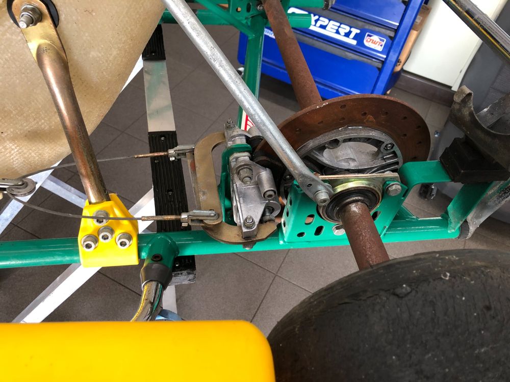 Kit Assale Posteriore Go Kart 29 Pollici - Completo Di Freno, Pignone E Catena Per Quad ATV 50-90cc - Foto 8