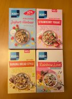 4 Packungen Vollkorn Müesli in verschiedenen Varianten