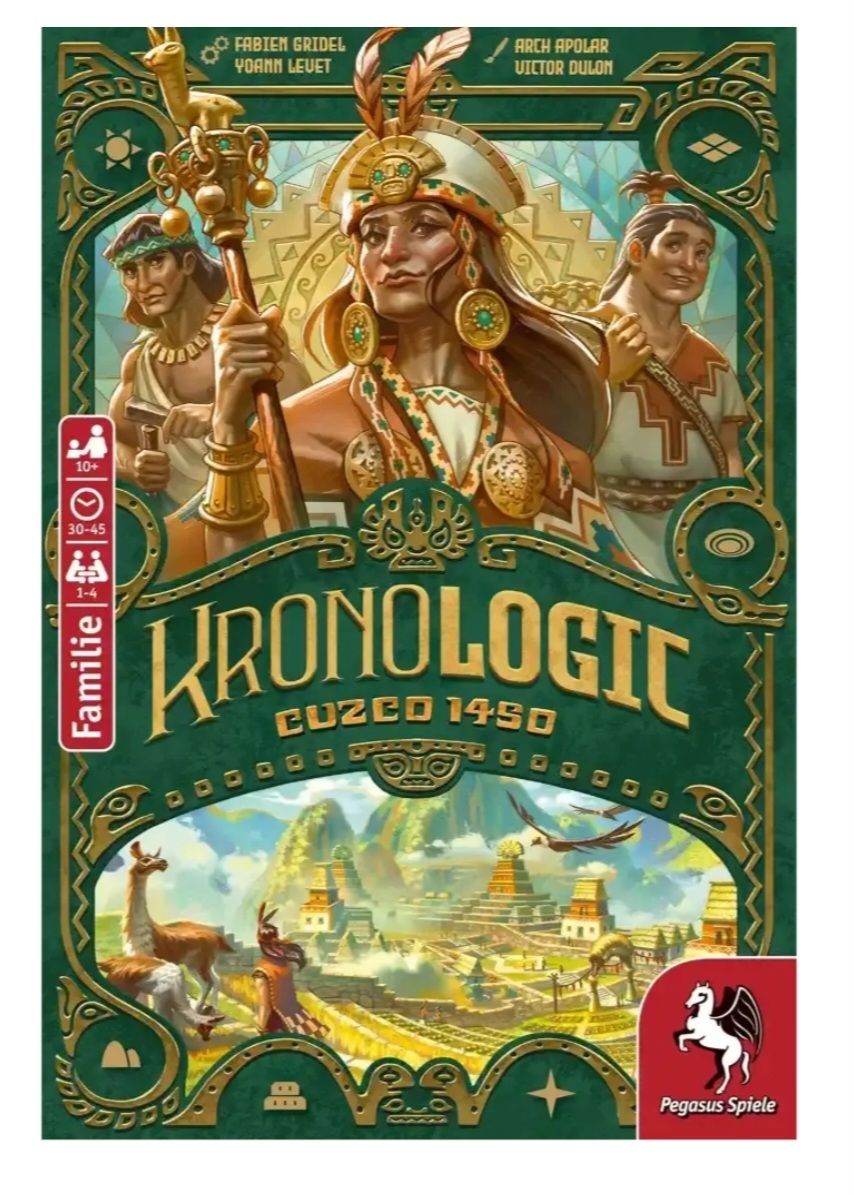 Giochi: Kronologic Cuczo 1450 - Brettspiel deutsch – Usato da Oberriet SG venduto da jabone