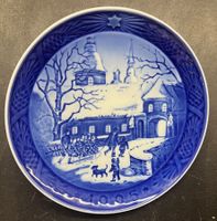Zwei Weihnachtsteller 1995 und 1996, Royal Copenhagen