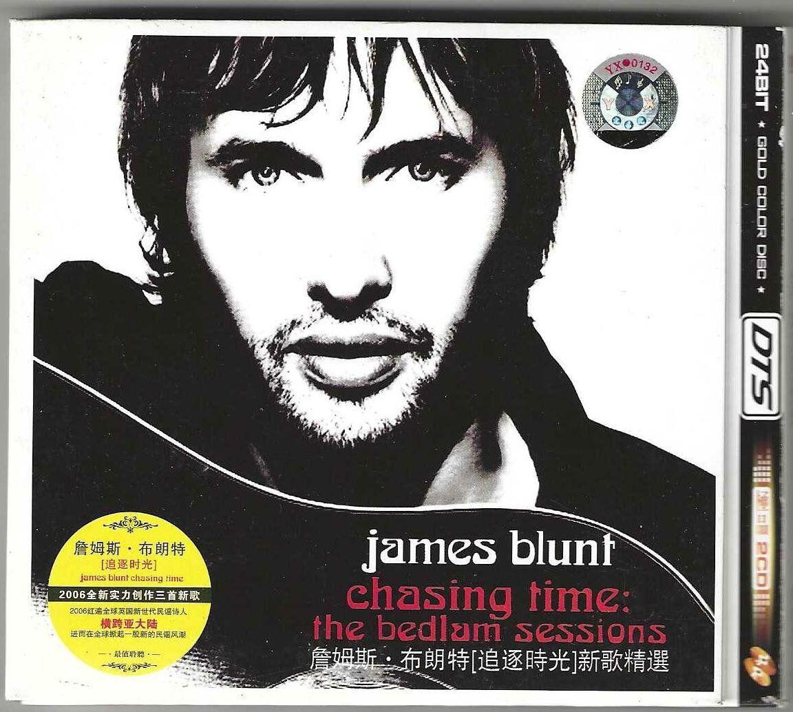 CD: James Blunt – Chasing Time: The Bedlam Sessions-2 X CD-DTS – Usato da Genève venduto da CDLPBookS