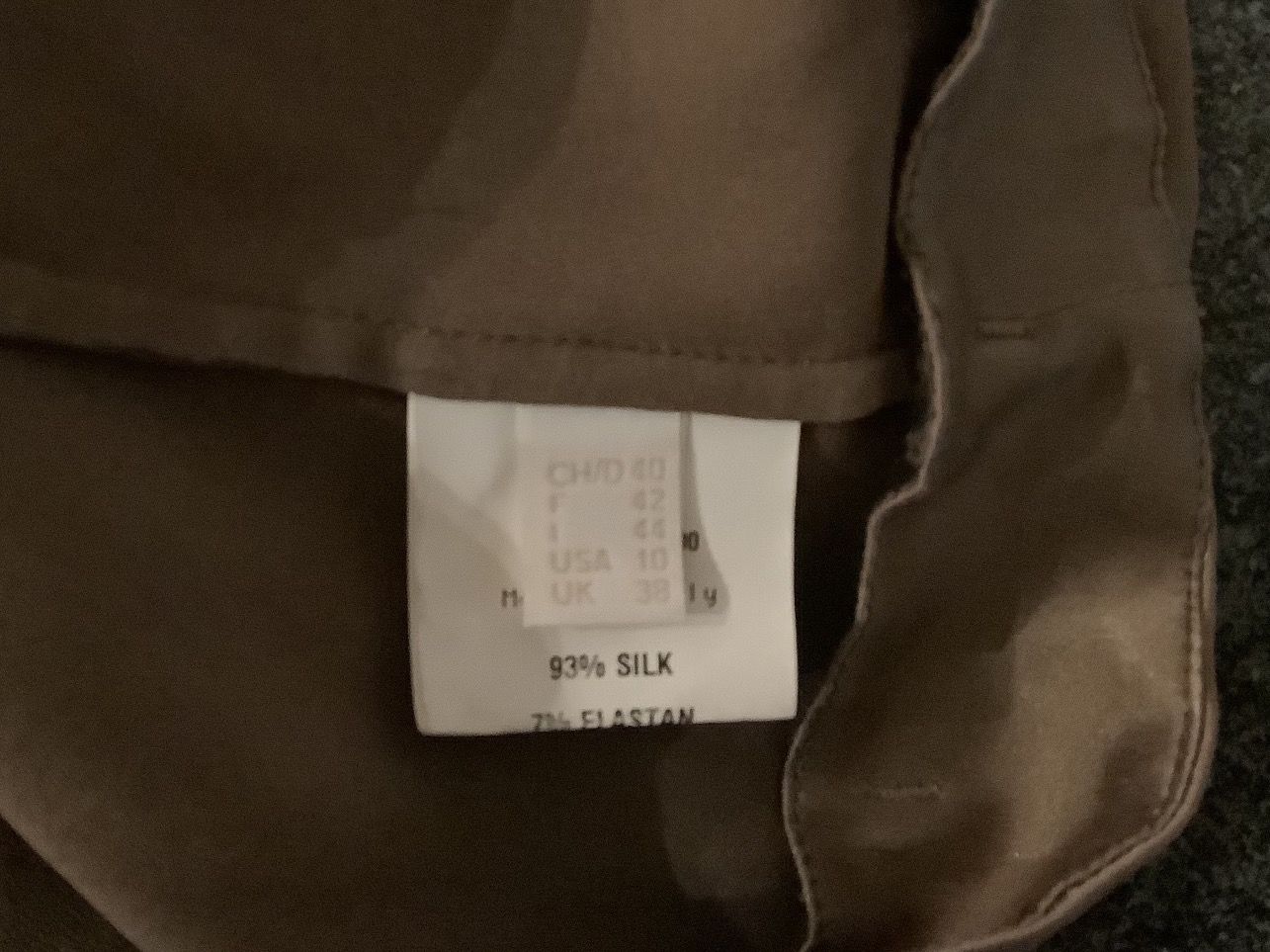 Bally Camicette: Bally Bluse Seide Grösse 38-40 – Usato da Alpnach Dorf venduto da ljusja 3