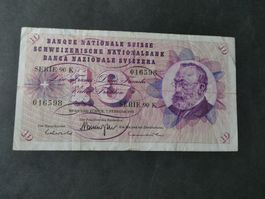 Schweiz 1974,  10 Franken