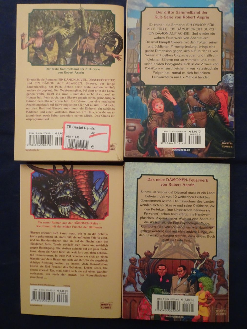 Libri: Robert Asprin Fantasy Bücher-Set, – Usato da Schönenwerd venduto da schnitzunddrunter 1