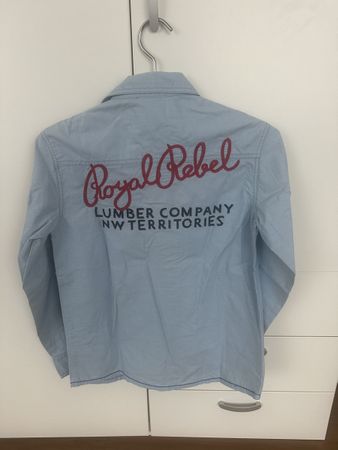 Royal Rebel Hemd, hellblau, Gr. 164/170, Top Zustand!