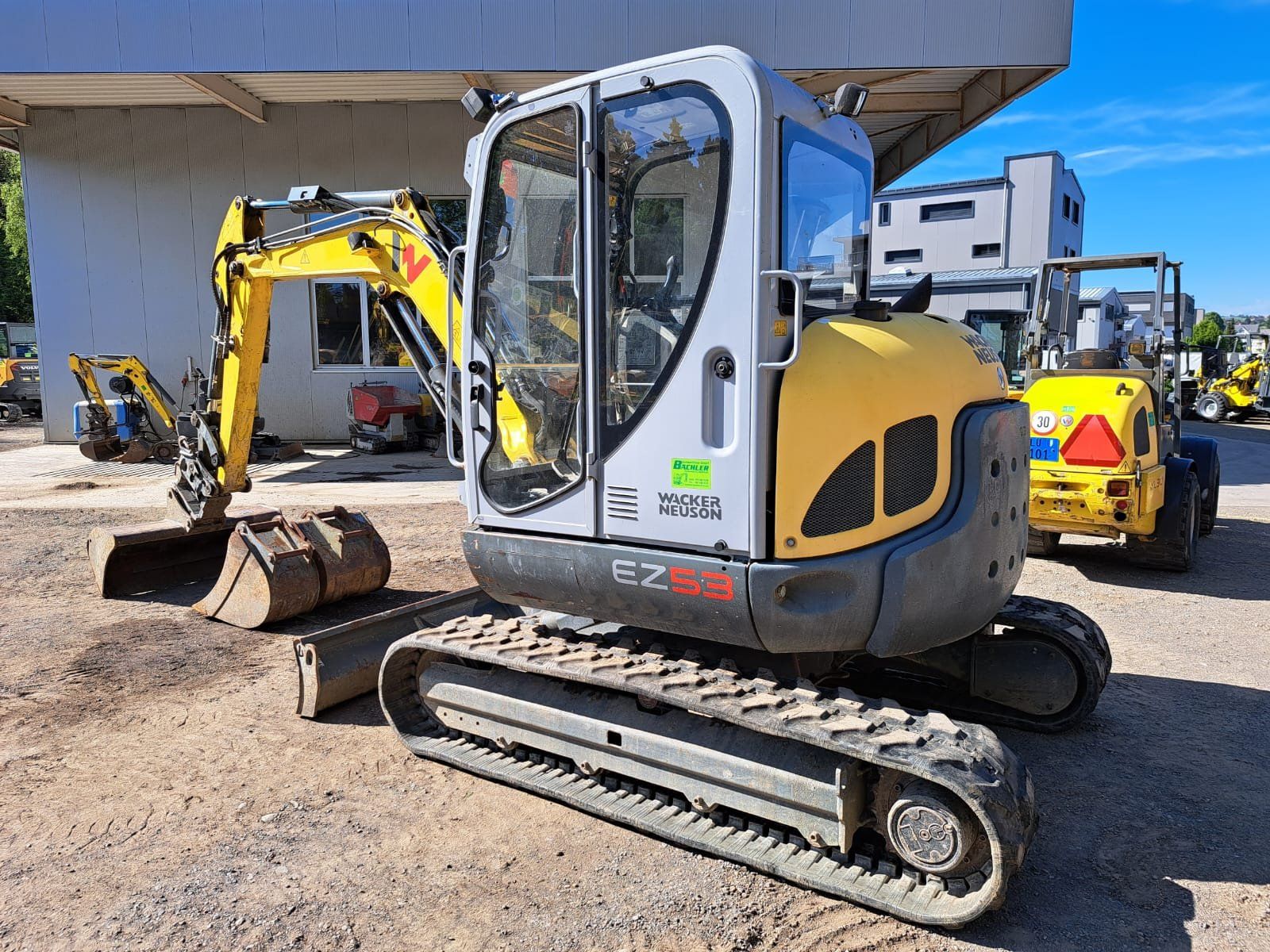 Wacker Neuson Excavateurs: Raupenbagger Neuson EZ53 – D'occasion à Rain par Bob1000 1