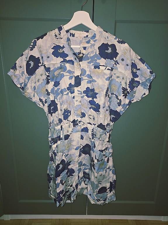 Ted Baker Tute: Jumpsuit Ted Baker, 100% Leinen, Neuzustand – Nuovo (secondo la descrizione) da Basel venduto da Mel_ly94