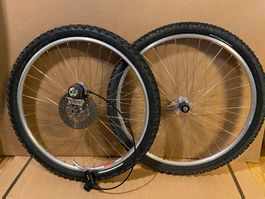 Retro Laufradsatz SACHS QUARZ DISC mit VR Bremse Ritchey